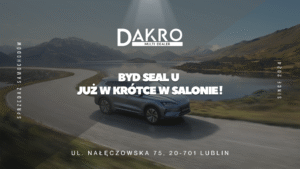 Read more about the article BYD Seal U DM-i trafia do Dakro Multi Dealer