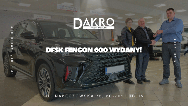 Read more about the article Nowy DFSK Fengon 600 trafiają do właścicieli