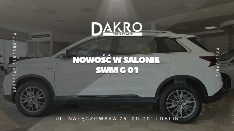 Read more about the article Nowość w salonie Dakro Multi Dealer – SWM G01