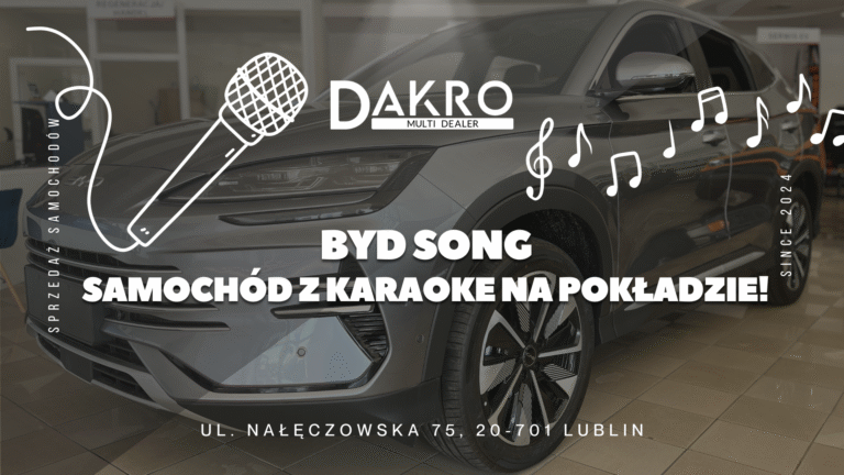 Read more about the article BYD Song – samochód z karaoke na pokładzie! Nowy wymiar jazdy i zabawy
