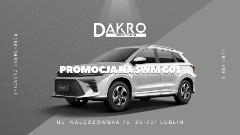 Read more about the article Promocja na SWM G01 w Dakro Multi Dealer Lublin – teraz tylko 90 000 zł!