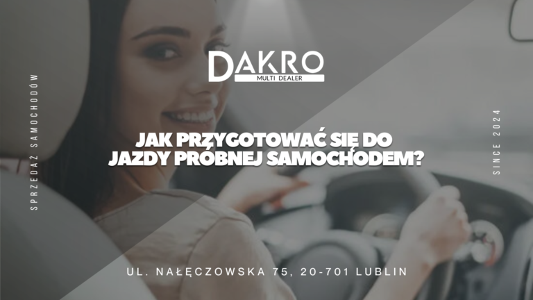 Read more about the article Jak przygotować się do jazdy próbnej samochodem? Na co zwrócić uwagę przed zakupem?